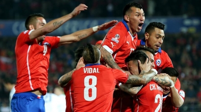 Tim Pertama Lolos Perempatfinal, Chile Jadi 'Kuda Hitam'