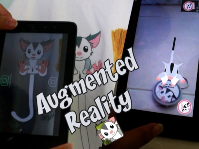 Game Developer Jogja dan Kaos Augmented Reality Sugar Glider