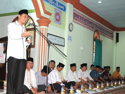 Safari Ramadhan 1436 H/2015 M Bupati Lampung Utara  ke Kecamatan Hulu Sungkai