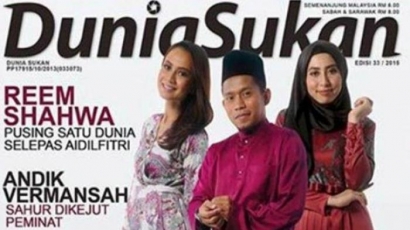 Wow… Andik Tampil di Cover Majalah Malaysia