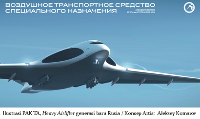 PAK TA, Generasi Baru “Heavy Airlifter” Rusia  #K-05