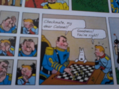 Catur Dalam Kisah Petualangan Tintin