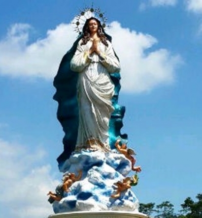 Patung Bunda Maria Tertinggi di Dunia Ada di Ambarawa