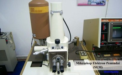 Melihat Kecanggihan Mikroskop dengan Percikan Emas dan Hujan Elektron