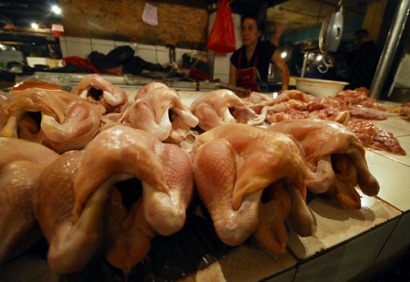 Mogok pun Menular, Pedagang Daging Ayam Tak Mau Ketinggalan