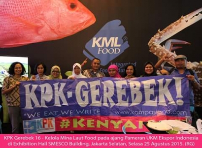 KPKGerebek (16) Bersama Kelola Mina Laut, Kampanyekan Gemar Makan Ikan