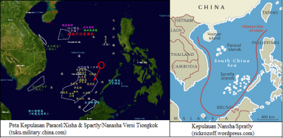 Intervensi AS Di Kepulauan Nansha atau Spratly Dan Laut Tiongkok Selatan Menjadi Perhatian Dunia (1)