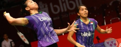 Lindaweni Fanetri dan Greysia Polii/Nitya Bangun Asa Puteri Indonesia di Badminton Dunia
