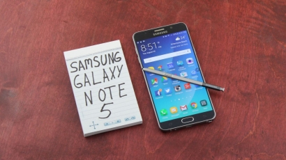 Bergerak Aktif bersama Samsung Galaxy Note 5