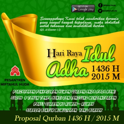 Proposal Qurban Bernilai Ibadah dan Keberkahan