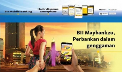 Security Berlapis BII Maybank2u, dengan Tarian Jari di Layar Ponsel Pintar