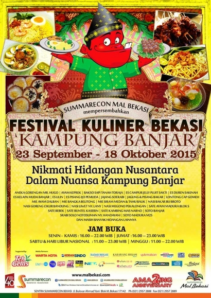 Festival Kuliner Bekasi dan Pasar Karnival Tangerang