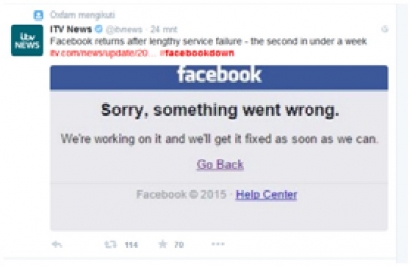 Belajar dari Facebookers Dunia Gara-gara #facebookdown