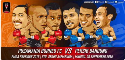 Perempat Final Piala Presiden 2015 “Aura” Sepakbola Indonesia Kembali Muncul