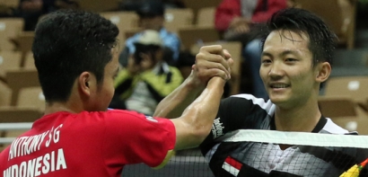 Chinese Taipei Open GP: Menang Perang Saudara, Ihsan Dampingi Simon ke Semifinal