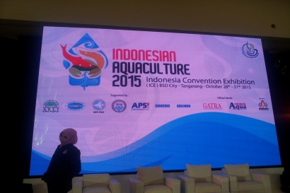 Komoditas Sidat di Pameran Indonesian Aquaculture 2015