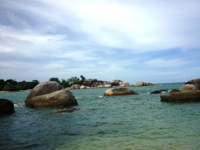 Batu di Pantai Belitung, Indah untuk Dijepret