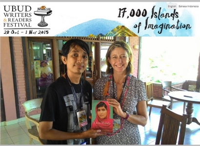 Christina Lamb, Penulis Buku I Am Malala with Malala Yousafzai, di Ubud Writers