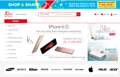 E-commerce Kolaborasi China-Amerika JD.id Masuk Ke Indonesia, Ancaman atau Peluang?