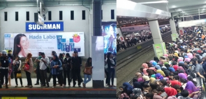 Integrasi Pengguna Commuter Line dari Stasiun Sudirman ke Moda Transportasi Lain