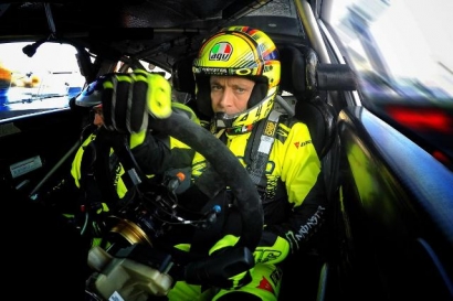 Valentino Rossi jadi Juara Rally Monza 2015