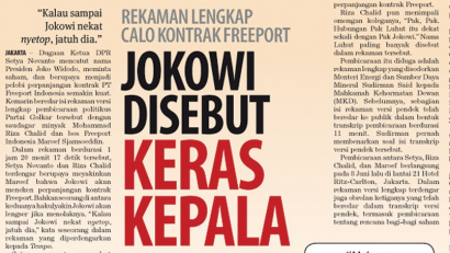 Kena Batunya, Mengira Jokowi Lembek tapi Ternyata 'Koppig'