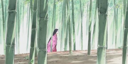 Gambar-gambar Mempesona The Tale of The Princess Kaguya
