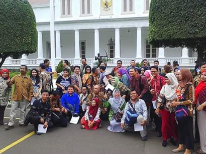 Kompasianers Bertandang ke Istana Negara