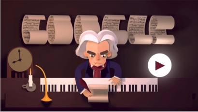 Ode To Joy Persembahan Google untuk Beethoven