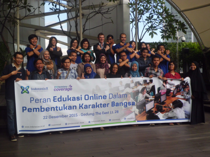Kompasiana Coverage: IndonesiaX, Belajar Gratis Nomor Wahid!