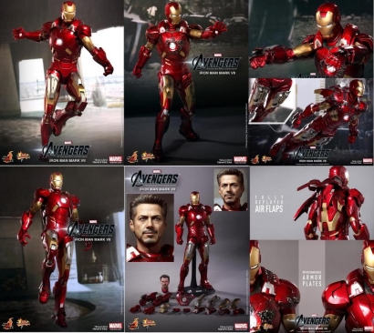 Kekurangan Hot Toys Iron Man Mark VII The Avengers Series