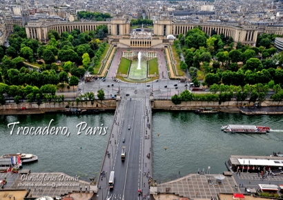 Cantiknya Place du Trocadero, “Terjajah” karena Eiffel Tower