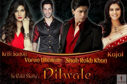 Review Film Dilwale: Reuni Akting Kajol dan Shahrukh Khan