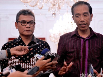 Jokowi "Terjepit" Aktivis Anti Korupsi
