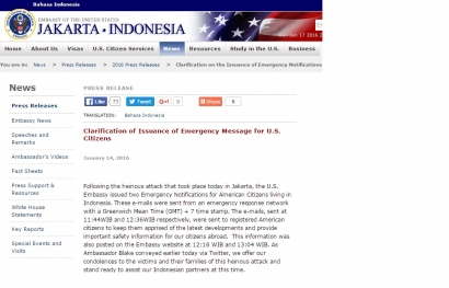 Hoax Isu Rekayasa Bom Thamrin dan Klarifikasi Isu Email Kedutaan Amerika Serikat