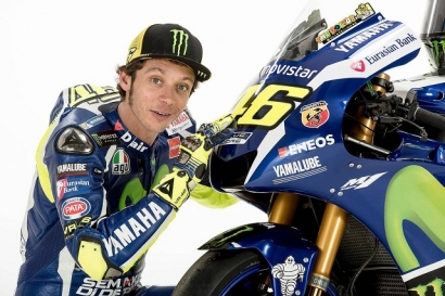 Livery Baru Yamaha di MotoGP 2016, Rossi: Saya Siap!