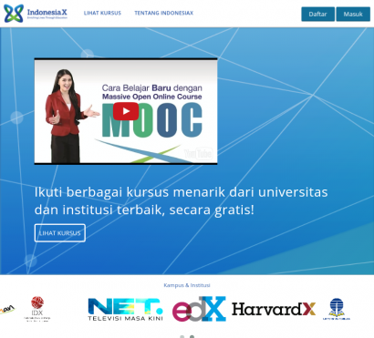 Manfaatkan IndonesiaX Edukasi Online Untuk Indonesia Cerdas Dan Berkarakter