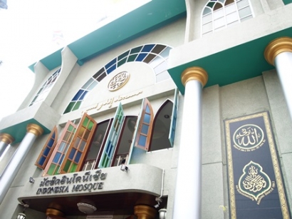 Jumatan di Masjid Indonesia Bangkok