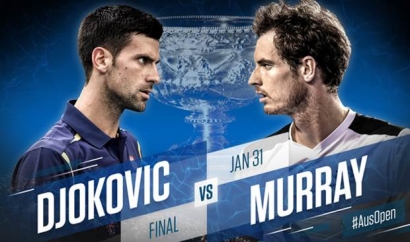 Novak Djokovic Raih Juara Keenam di Australia Terbuka
