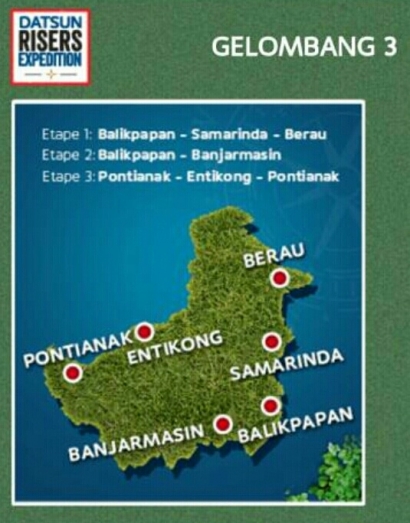 Datsun Risers Expedition: Ekspedisi Borneo