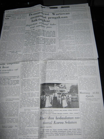 Ketika Wartawan Indonesia Unjuk Rasa 5 Agustus 1953: Menuntut Hak Ingkar