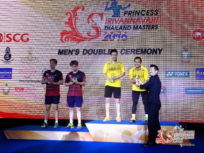 Juara Thailand Masters GPG, Poin Kualifikasi Olimpiade Rio Ahsan/Hendra Bertambah