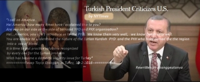 Turki Kini Cela AS, Merasa Dikhianati dalam Krisis Suriah