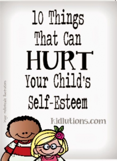 9 Hal yang Dapat Melukai Self-Esteem Anak Anda