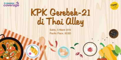 Yuk, Daftar KPK Gerebek 21 di Thai Alley, Pacific Place Jakarta