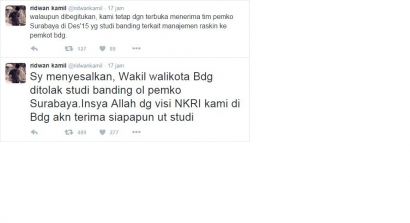 Lebay Cuitan Ridwan Kamil? Kicau Pakde Karwo, Beredar Kronologis Versi Dinas Pajak Pemkot Bandung