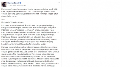 Nasehat Prabowo Subianto Pengaruhi Keputusan Politik Ridwan Kamil?