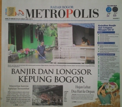 Mengapa Kota Bogor Sering Banjir?