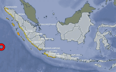 Gempa di Kepulauan Mentawai