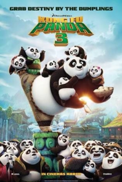 Kungfu Panda 3: Bicara Soal Kehidupan dari Po, si Panda Lucu nan Nggemesin